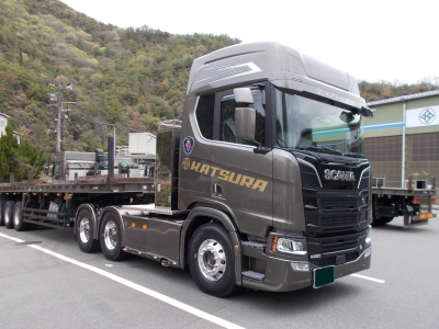 今、話題の SCANIA TRUCK 導入!! 